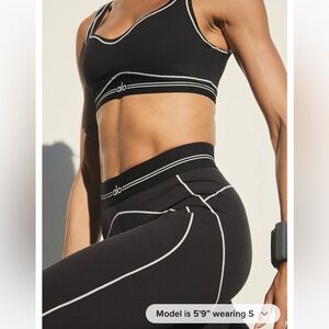 Alo Airbrush High Waist Heartthrob Leggings size S